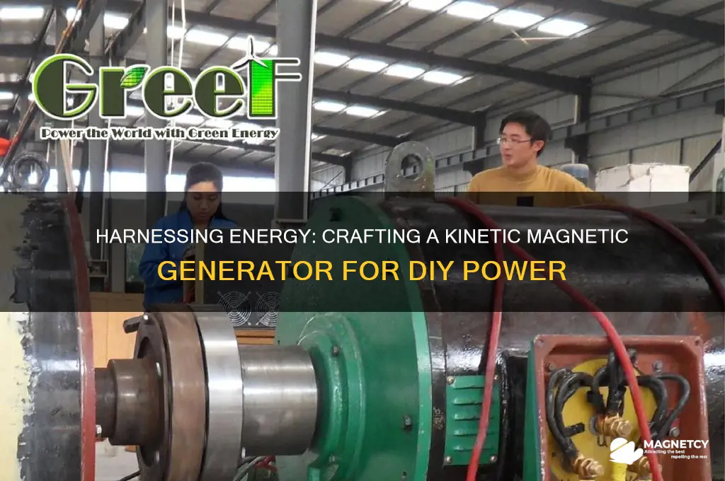 how to use a kinetic generator magnetic craft