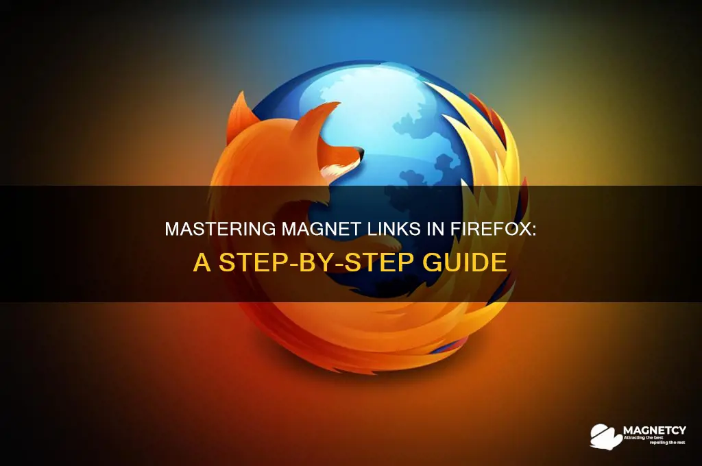 how to use a magnet firefox