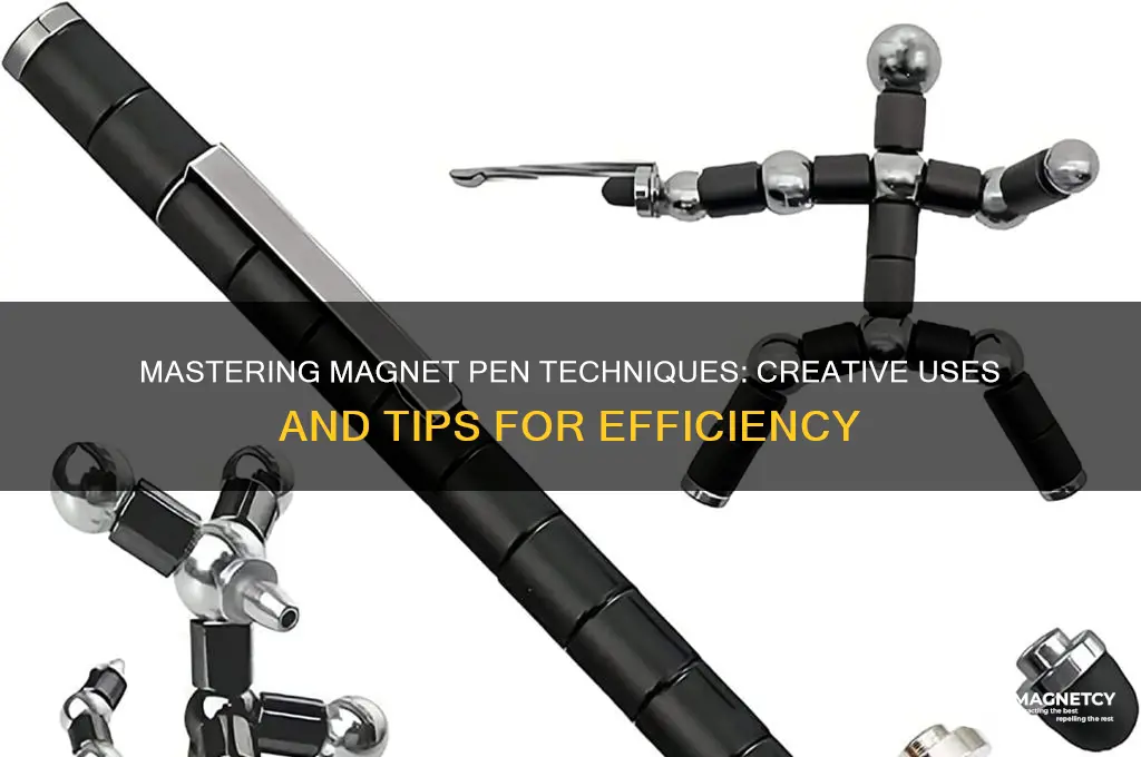 how to use a magnet pen