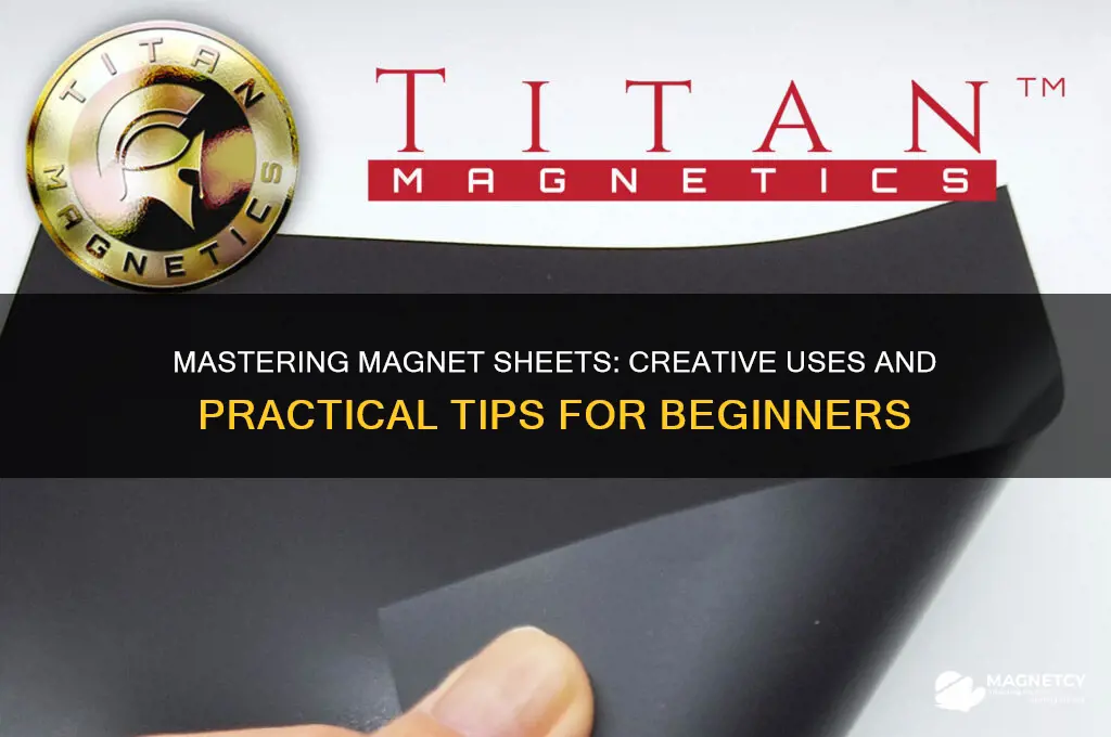 how to use a magnet sheet