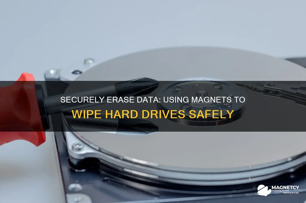 how to use a magnet to wipe a hard drive