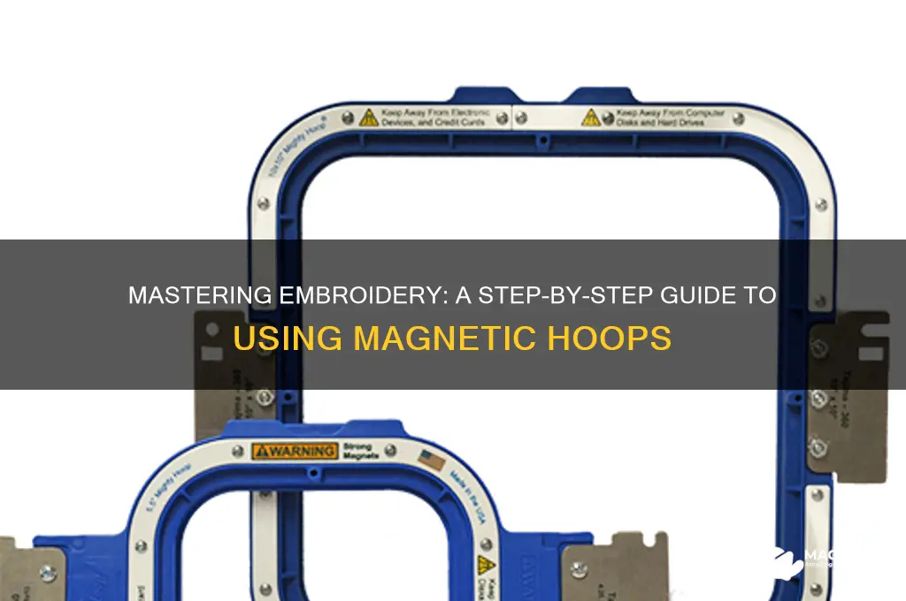 how to use a magnetic hoop