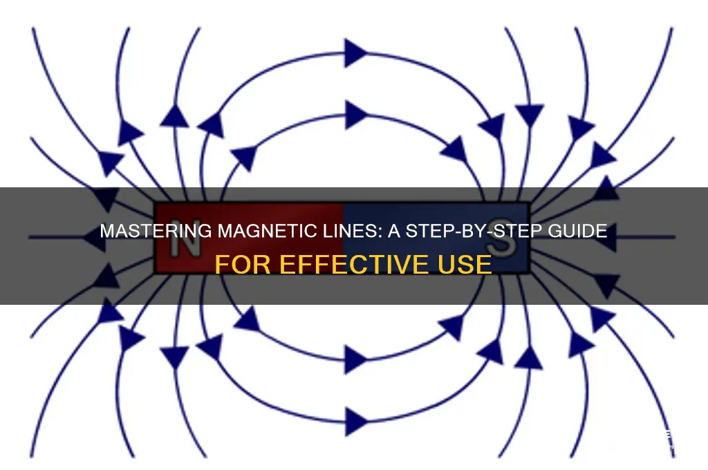 how to use a magnetic line