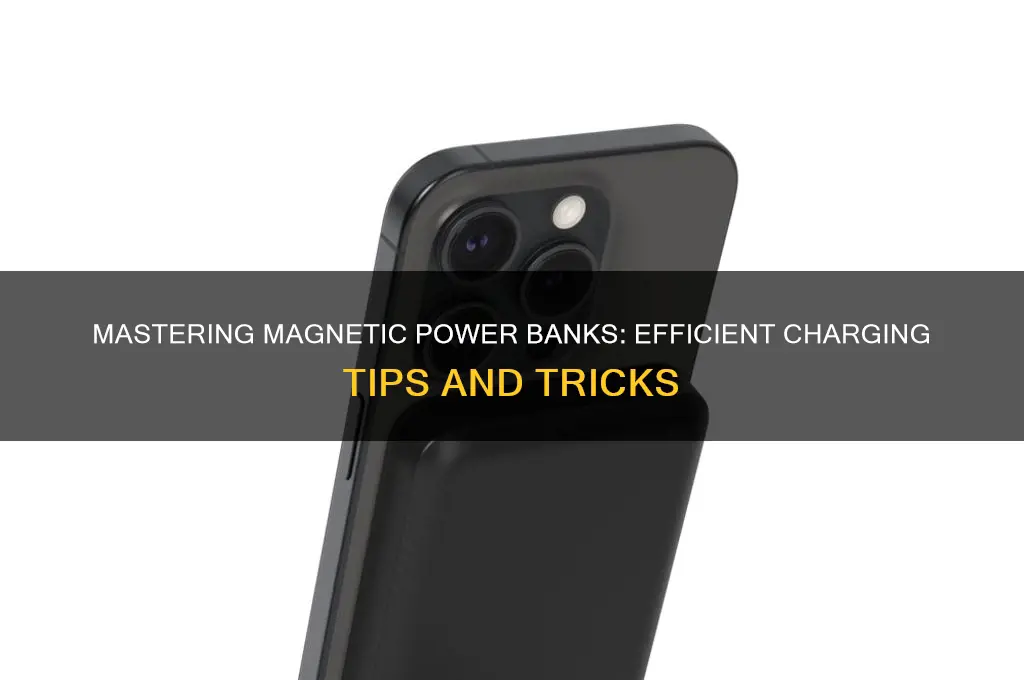 how to use a magnetic power bank
