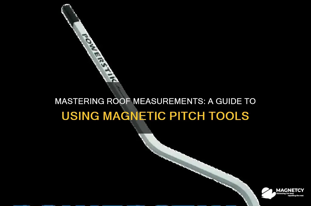 how to use a magnetic roof pitch tool