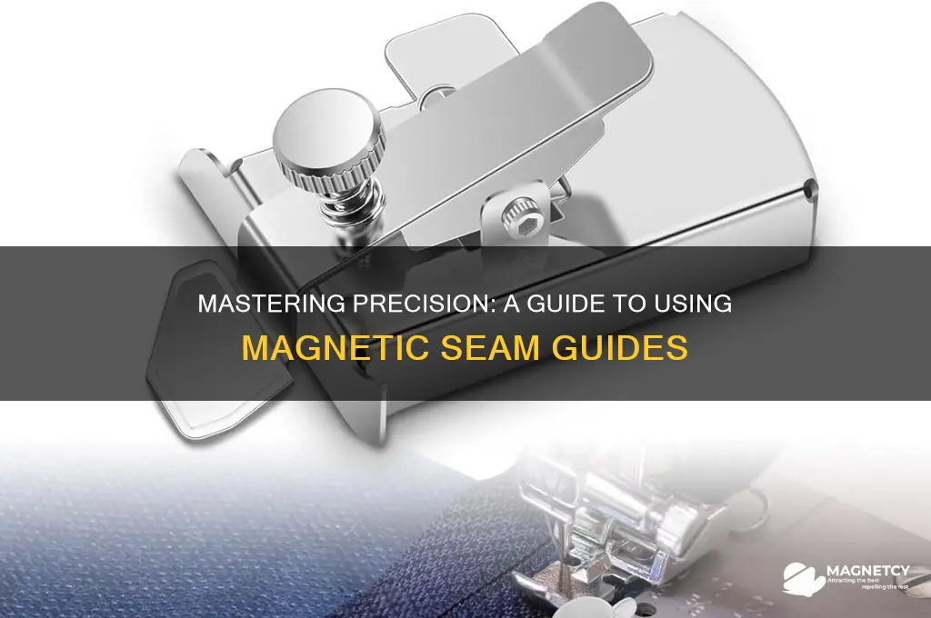 how to use a magnetic seam guide