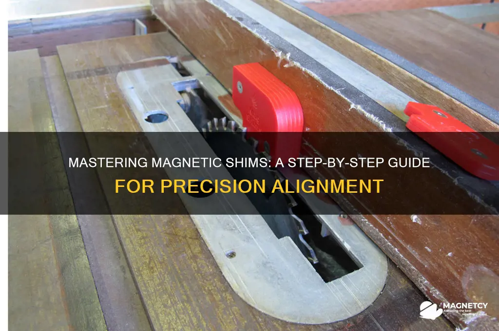 how to use a magnetic shim