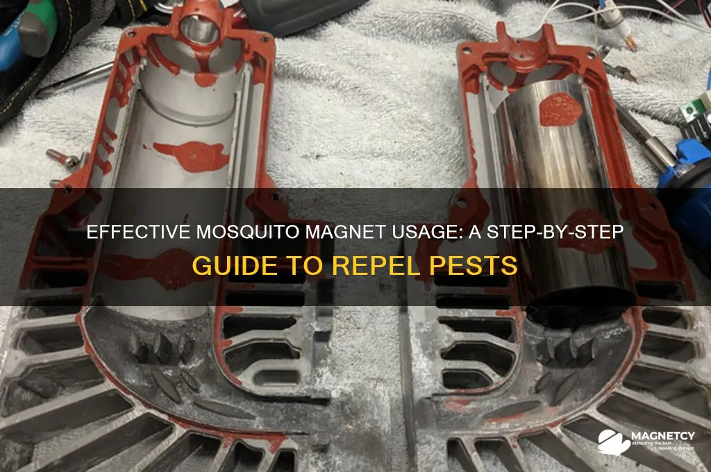 how to use a mosquito magnet
