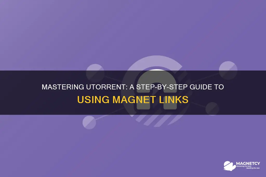 how to use a utorrent magnet