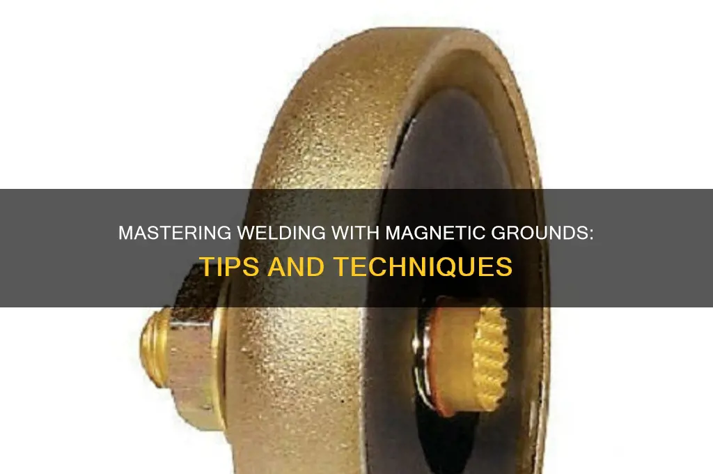 how to use a welding magnetic ground
