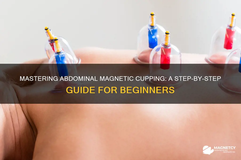 how to use abdominal magnetic cupping