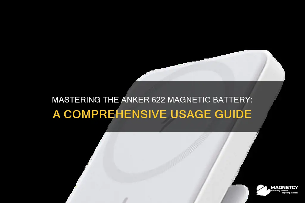 how to use anker 622 magnetic battery