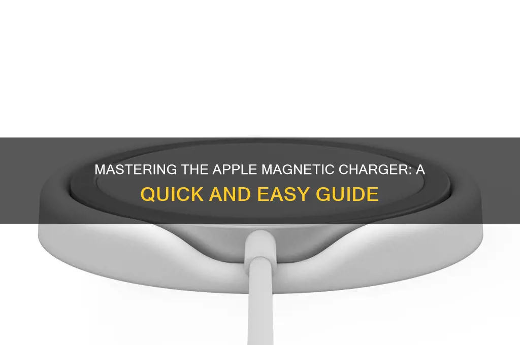 how to use apple magnetic charger