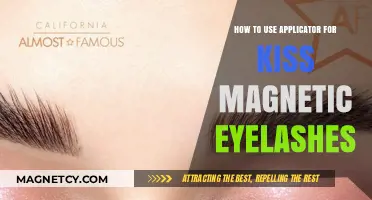 Mastering Kiss Magnetic Eyelashes: A Step-by-Step Applicator Guide