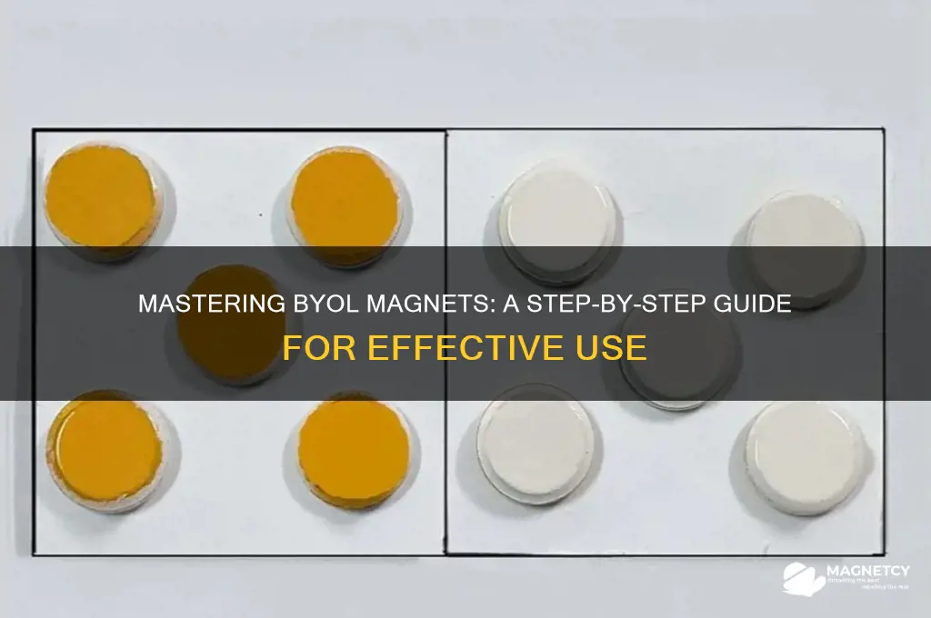 how to use byol magnets