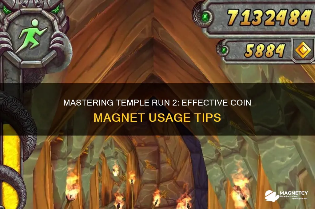 how to use coin magnet in temple run 2