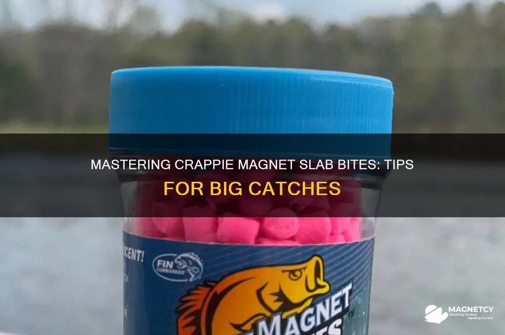 how to use crappie magnet slab bites