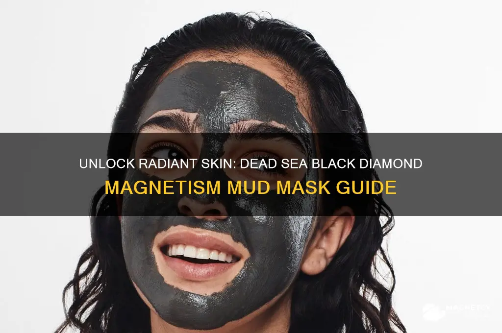 how to use dead sea black diamond magnetism mud mask