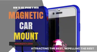 Securely Mount Your iPhone 8 with a Magnetic Car Holder