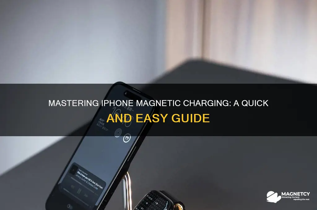 how to use iphone magnetic charger