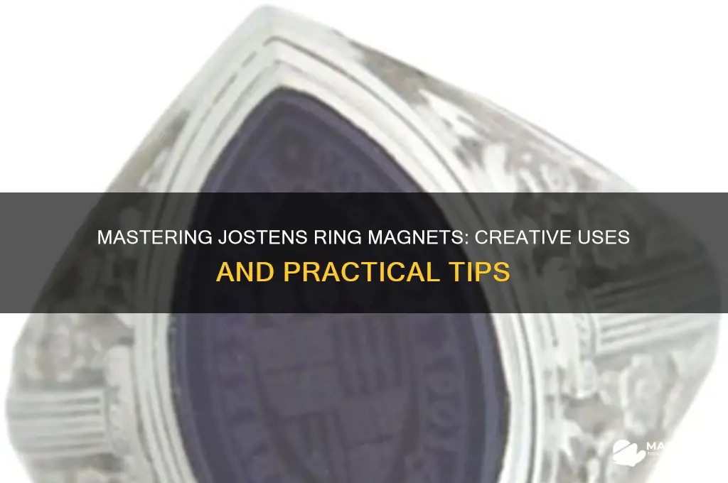 how to use jostens ring magnets