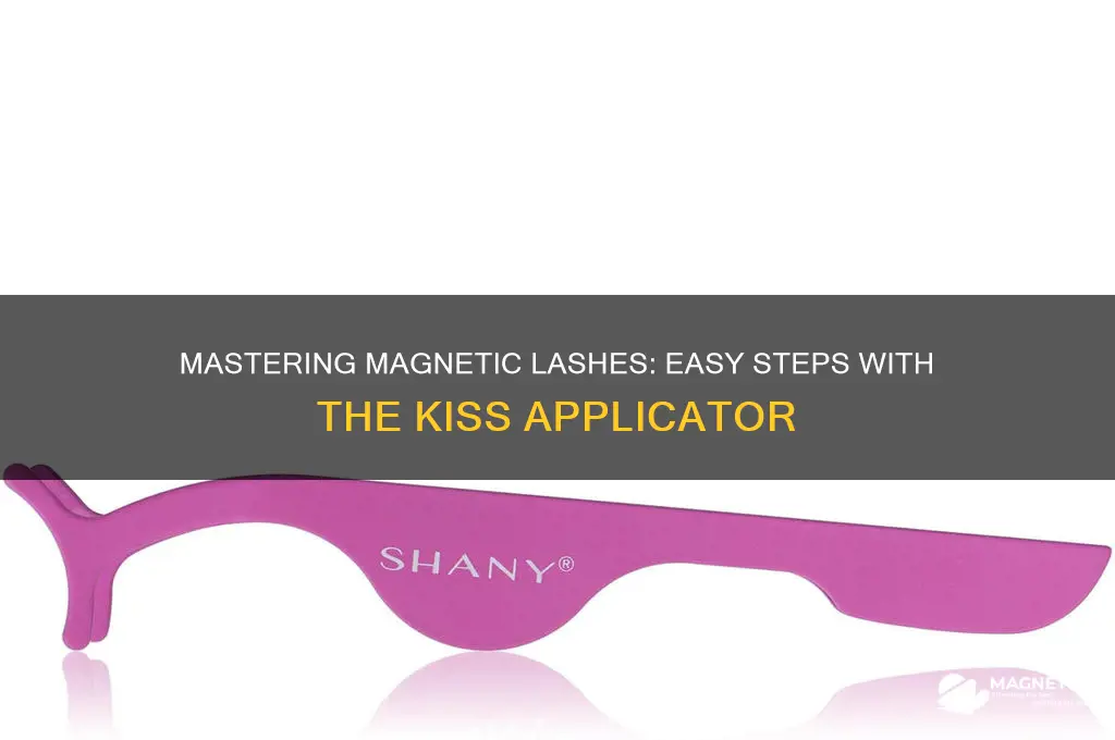 how to use kiss magnetic lash applicator