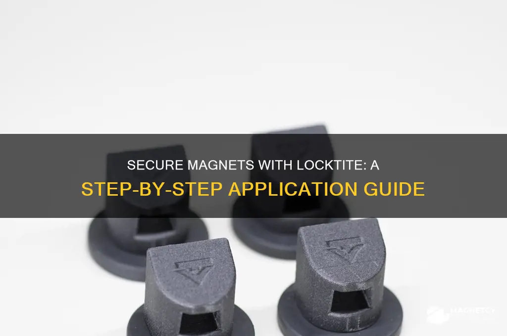 how to use locktight on magnets