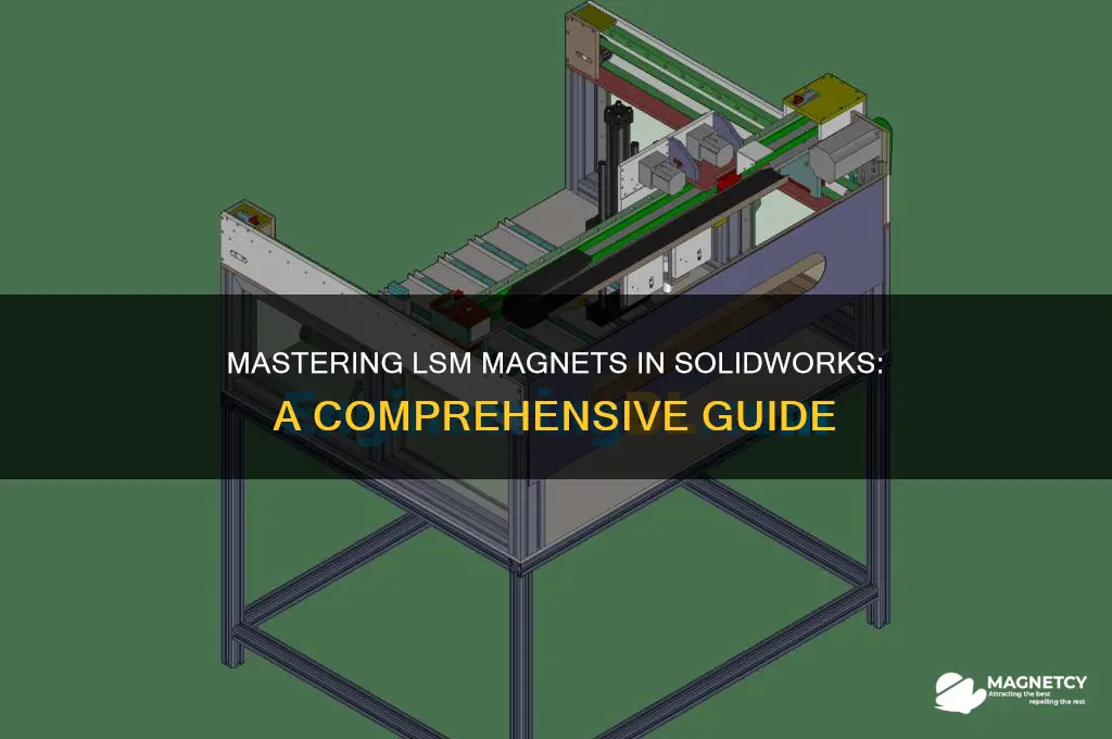 how to use lsm magnets in soldiworks