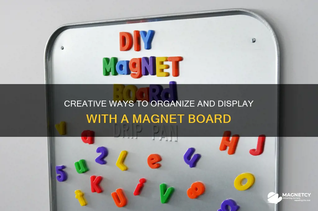 how to use magnet board