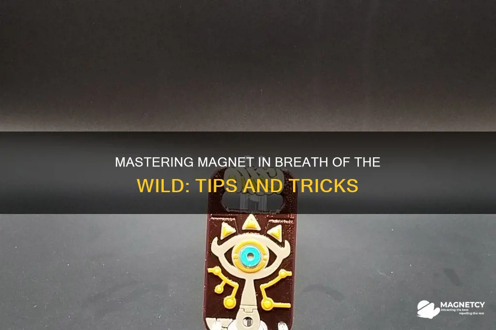 how to use magnet breath of the wild