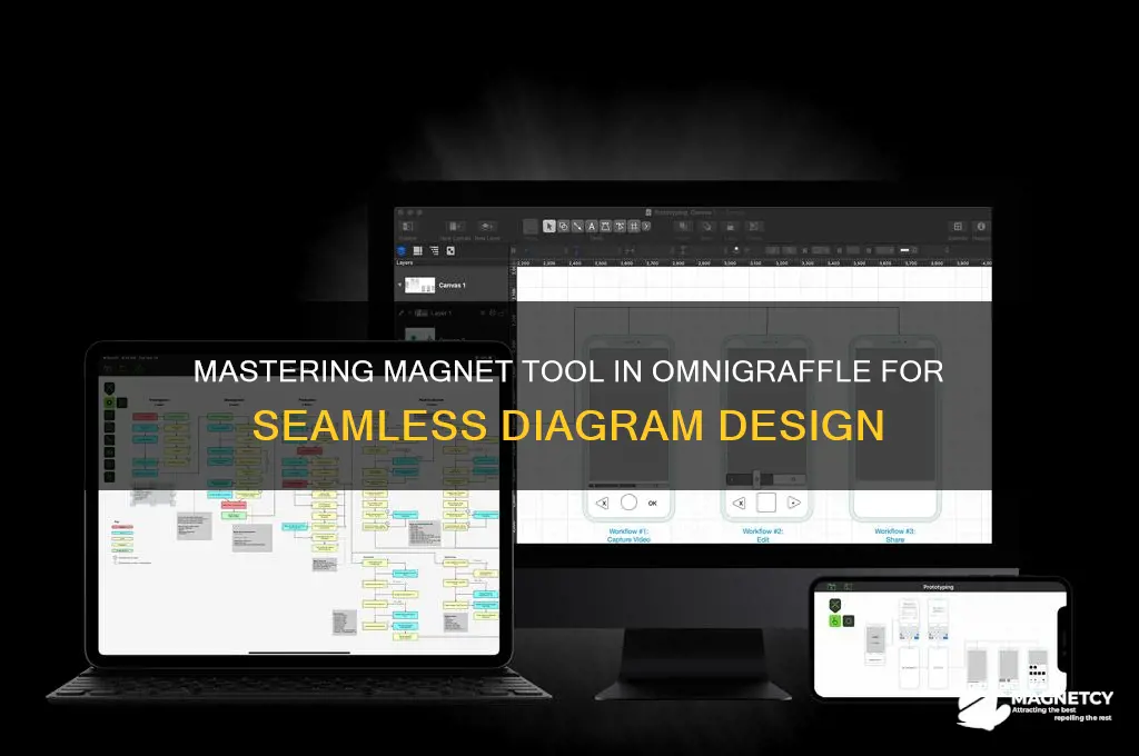 how to use magnet in omnigraffle