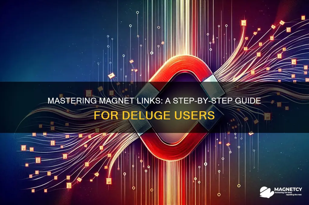 how to use magnet links deluge