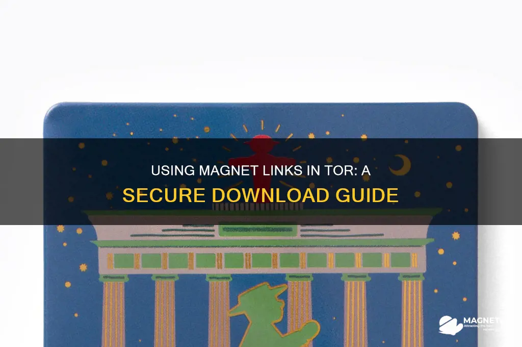 how to use magnet links in tor