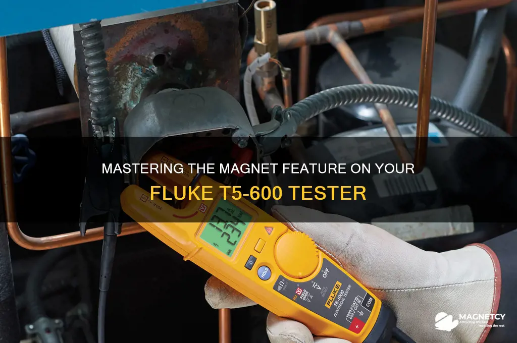 how to use magnet on fluke t5-600