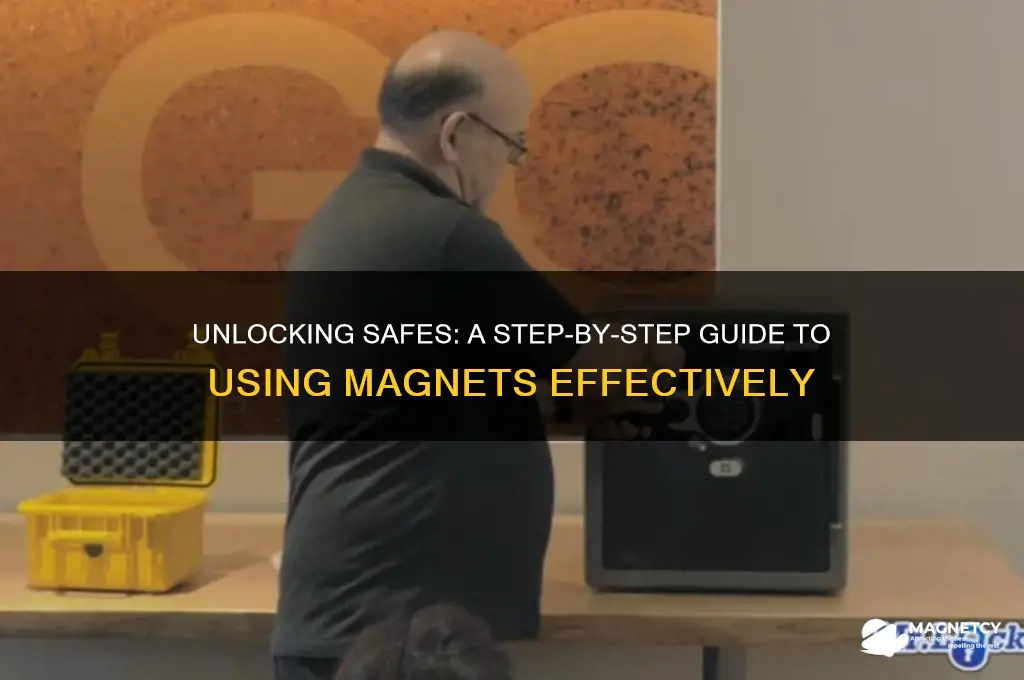 how to use magnet on safe