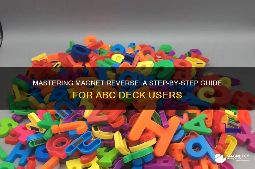 how to use magnet reverse in abc deck