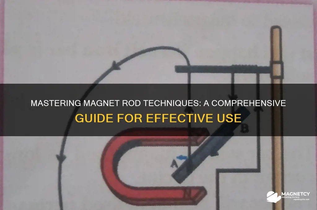 how to use magnet rod