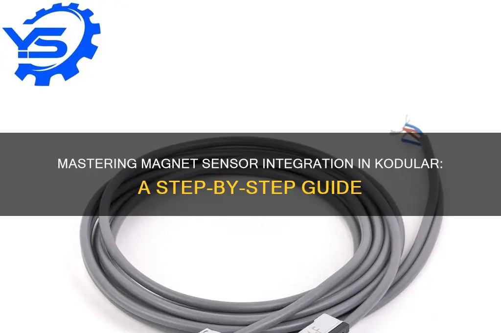 how to use magnet sensor in kodular