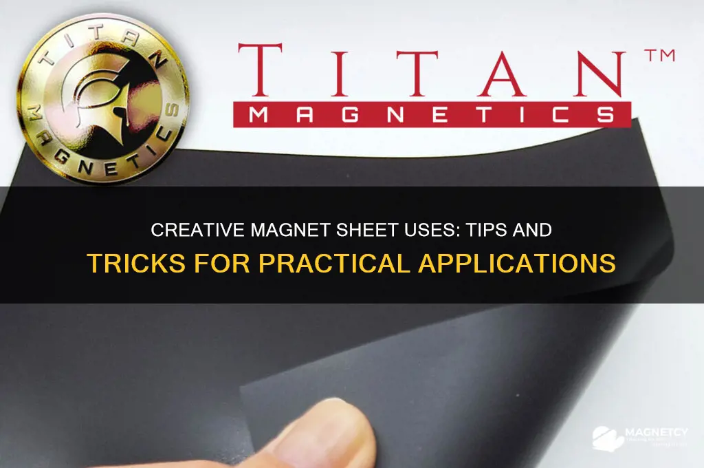 how to use magnet sheet