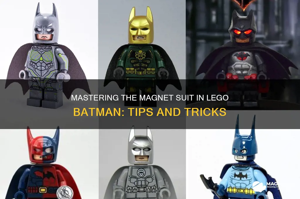 how to use magnet suit lego batman