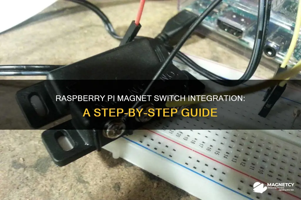 how to use magnet switches with raspberry pi