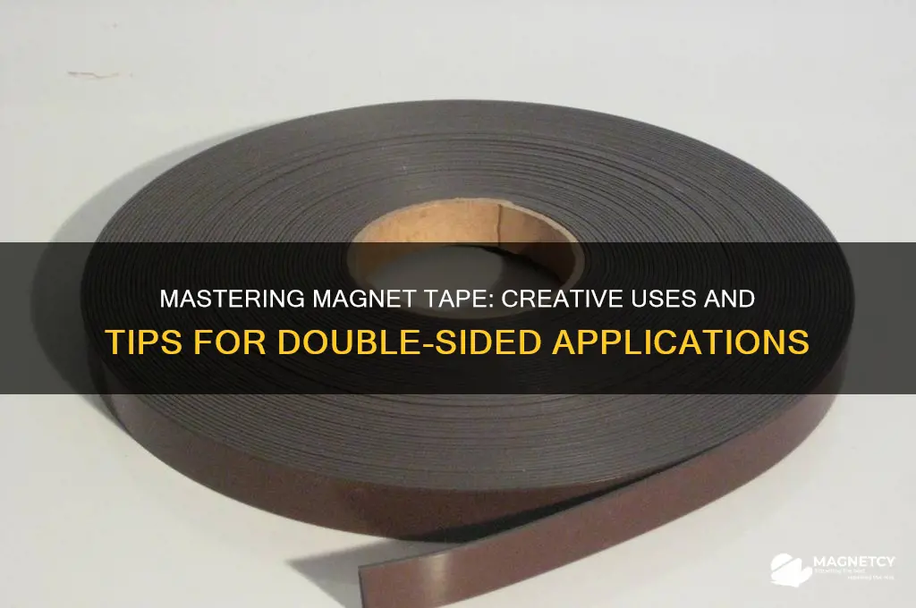how to use magnet tape with magnet tape