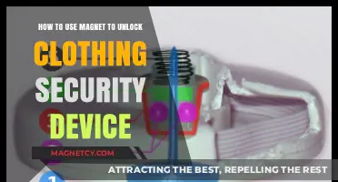 Unlock Clothing Security Devices Easily with Magnets: A Quick Guide