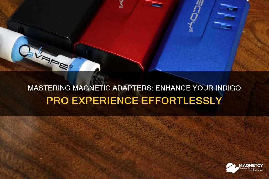 how to use magnetic adapters with indigo pro
