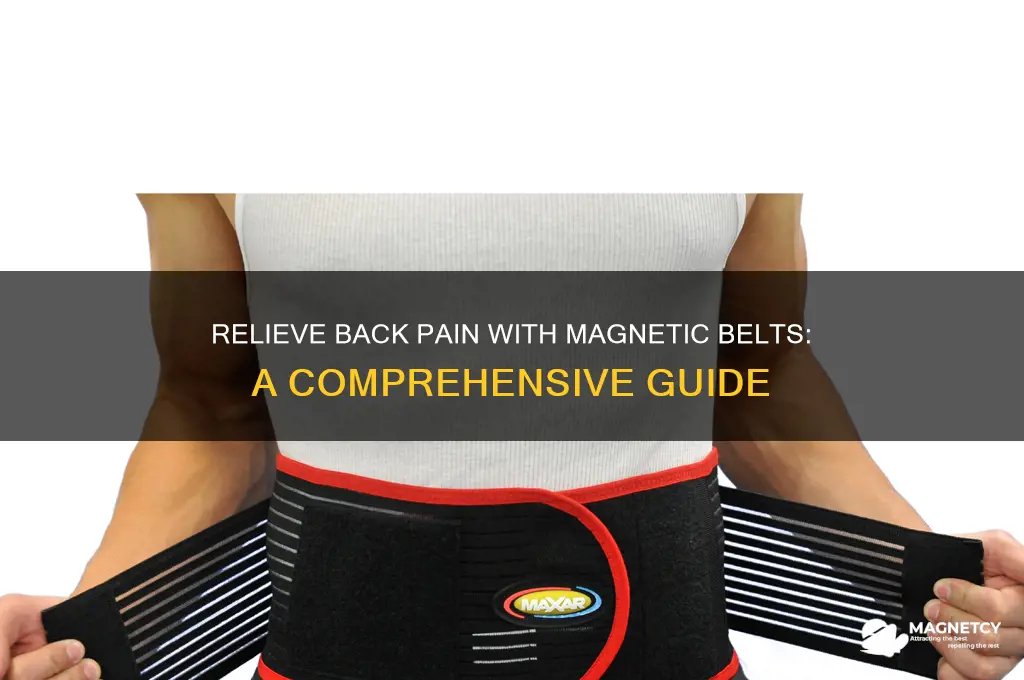 how to use magnetic belt for back pain