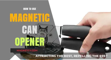 Effortless Kitchen Hack: Mastering the Magnetic Can Opener with Ease