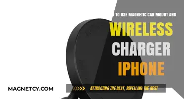 Effortless iPhone Charging: Magnetic Car Mount & Wireless Charger Guide
