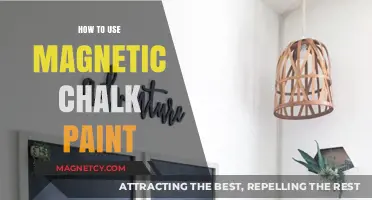 Transform Your Space: Easy Guide to Using Magnetic Chalk Paint