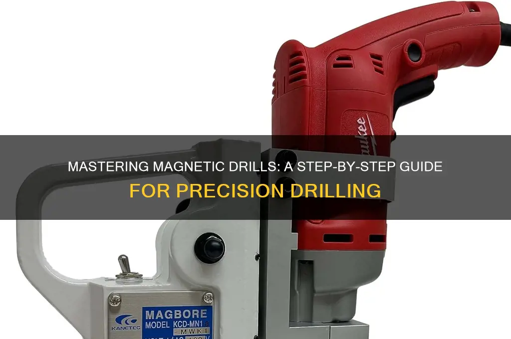 how to use magnetic drill
