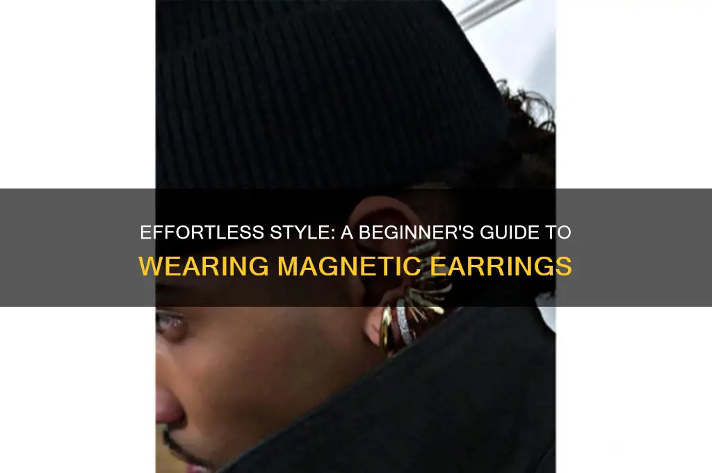 how to use magnetic earrings